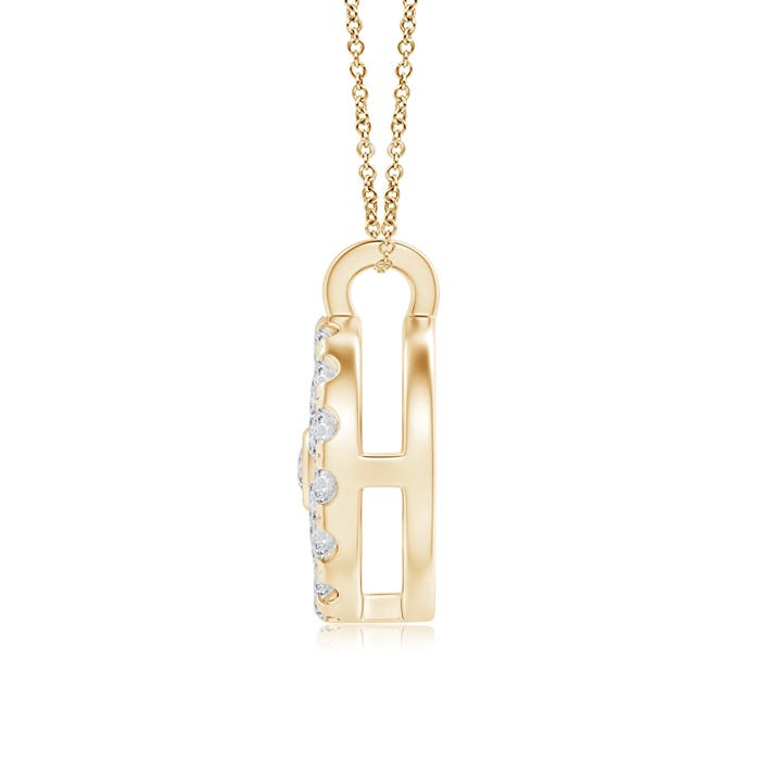 H, SI2 / 0.17 CT / 14 KT Yellow Gold