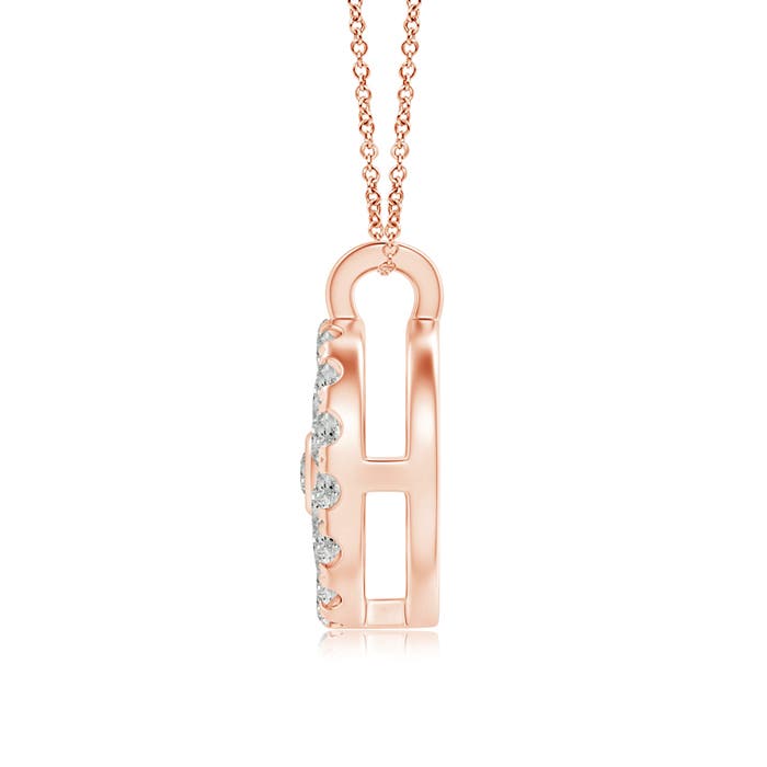 K, I3 / 0.17 CT / 14 KT Rose Gold