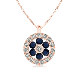 Round A Blue Sapphire