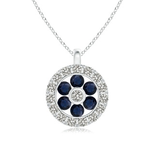 Round A Blue Sapphire