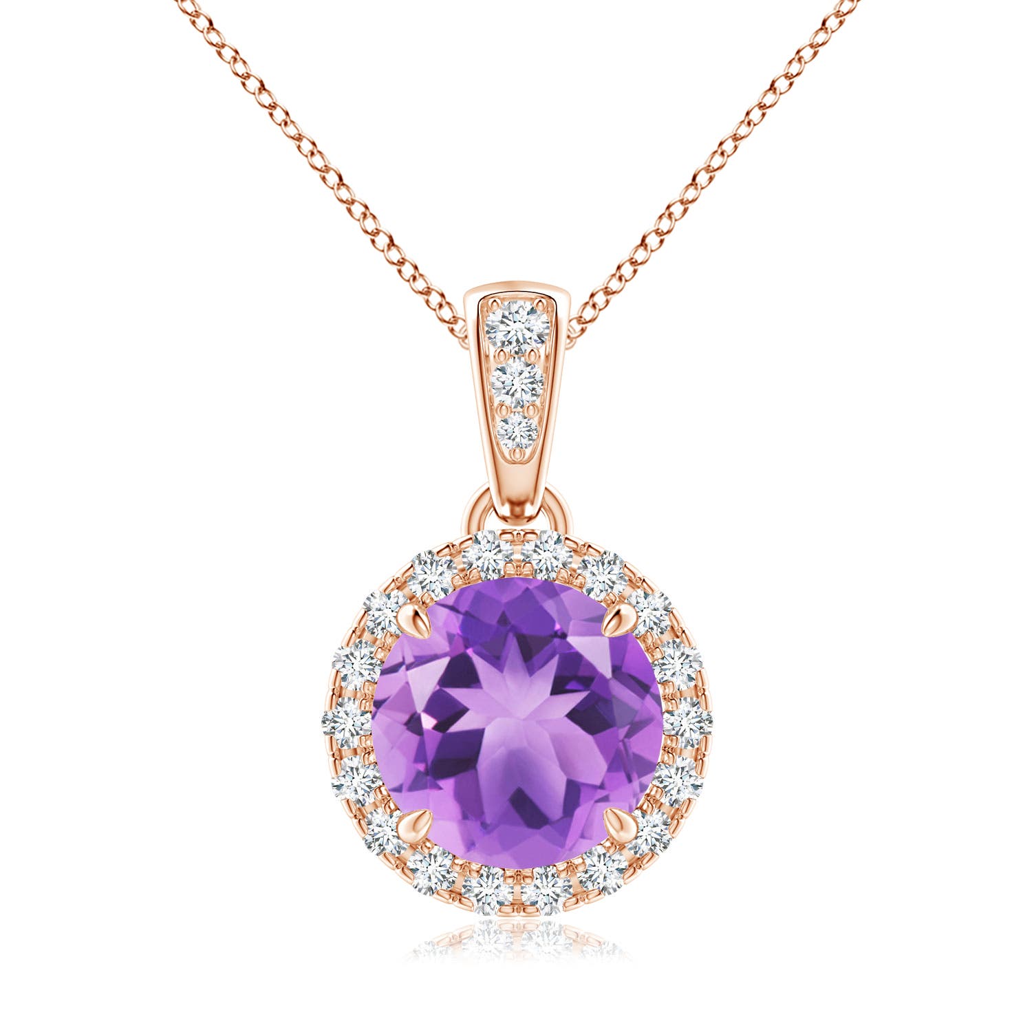 A - Amethyst / 1.36 CT / 14 KT Rose Gold