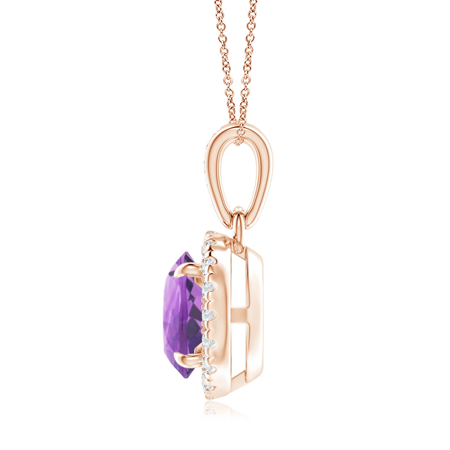 A - Amethyst / 1.36 CT / 14 KT Rose Gold