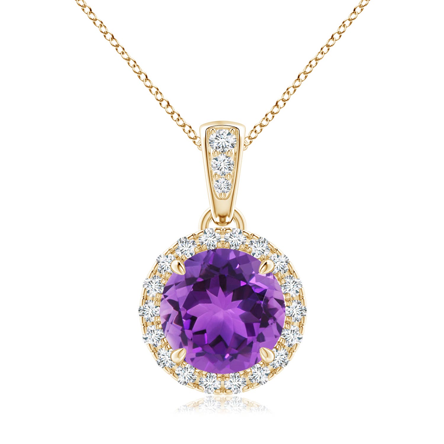 AAA - Amethyst / 1.36 CT / 14 KT Yellow Gold