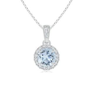 Round A Aquamarine