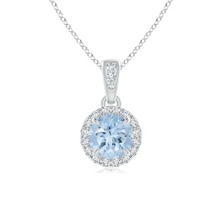 Round AA Aquamarine
