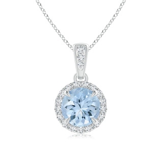 Round AA Aquamarine