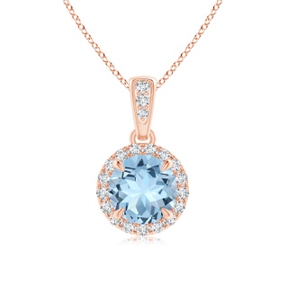 Round AAA Aquamarine