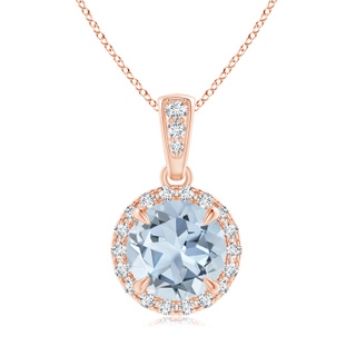 Round A Aquamarine