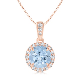 Round AA Aquamarine