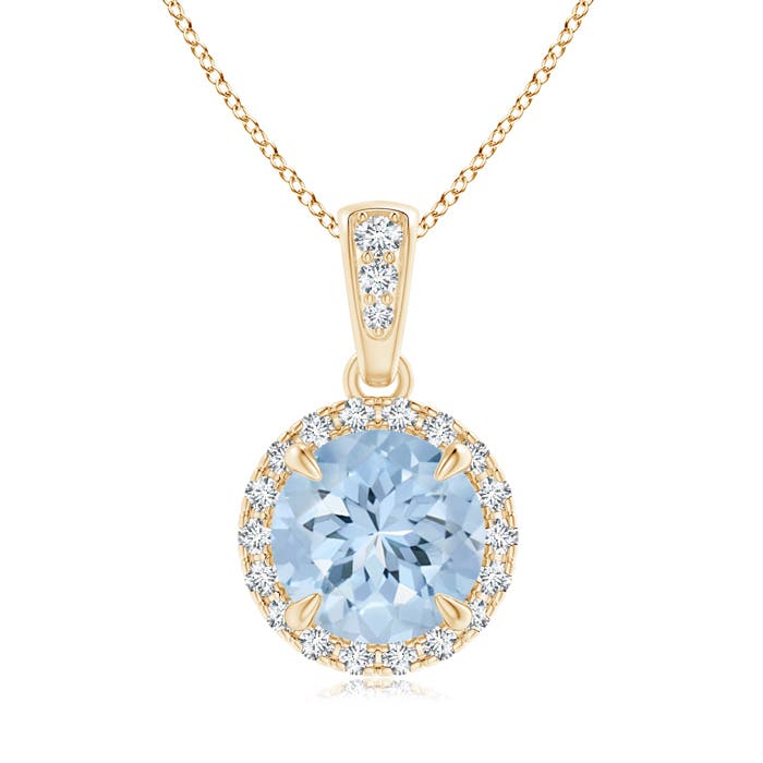 AA - Aquamarine / 1.33 CT / 14 KT Yellow Gold