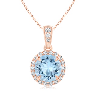 Round AAA Aquamarine