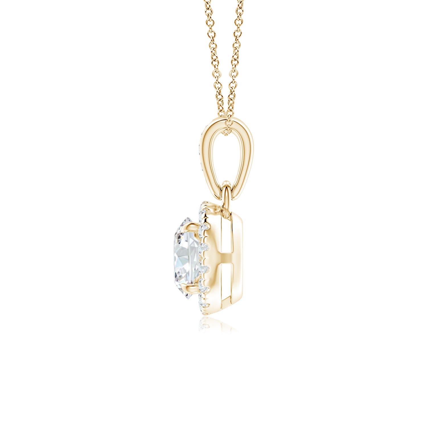 F-G, VS / 0.52 CT / 14 KT Yellow Gold