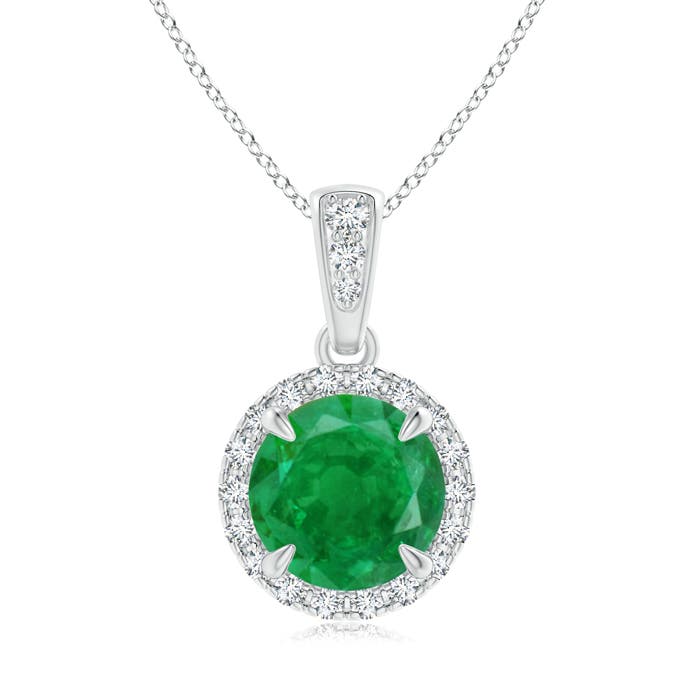 AA - Emerald / 1.41 CT / 14 KT White Gold