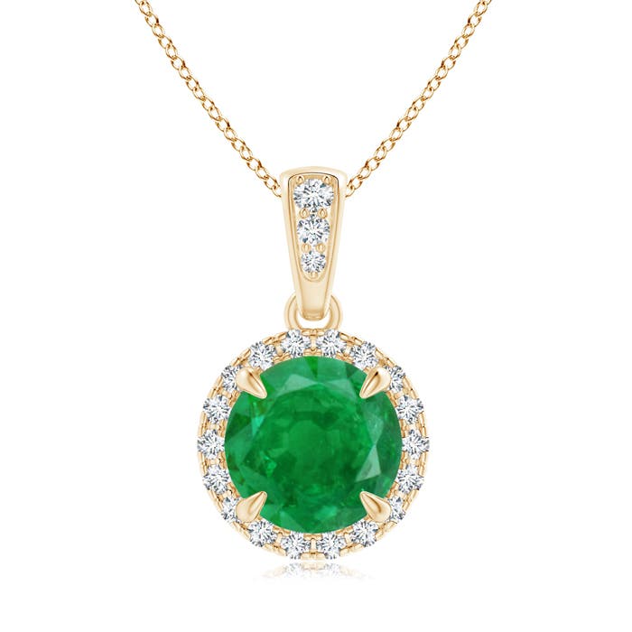 AA - Emerald / 1.41 CT / 14 KT Yellow Gold