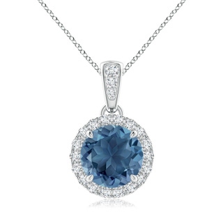Round A London Blue Topaz