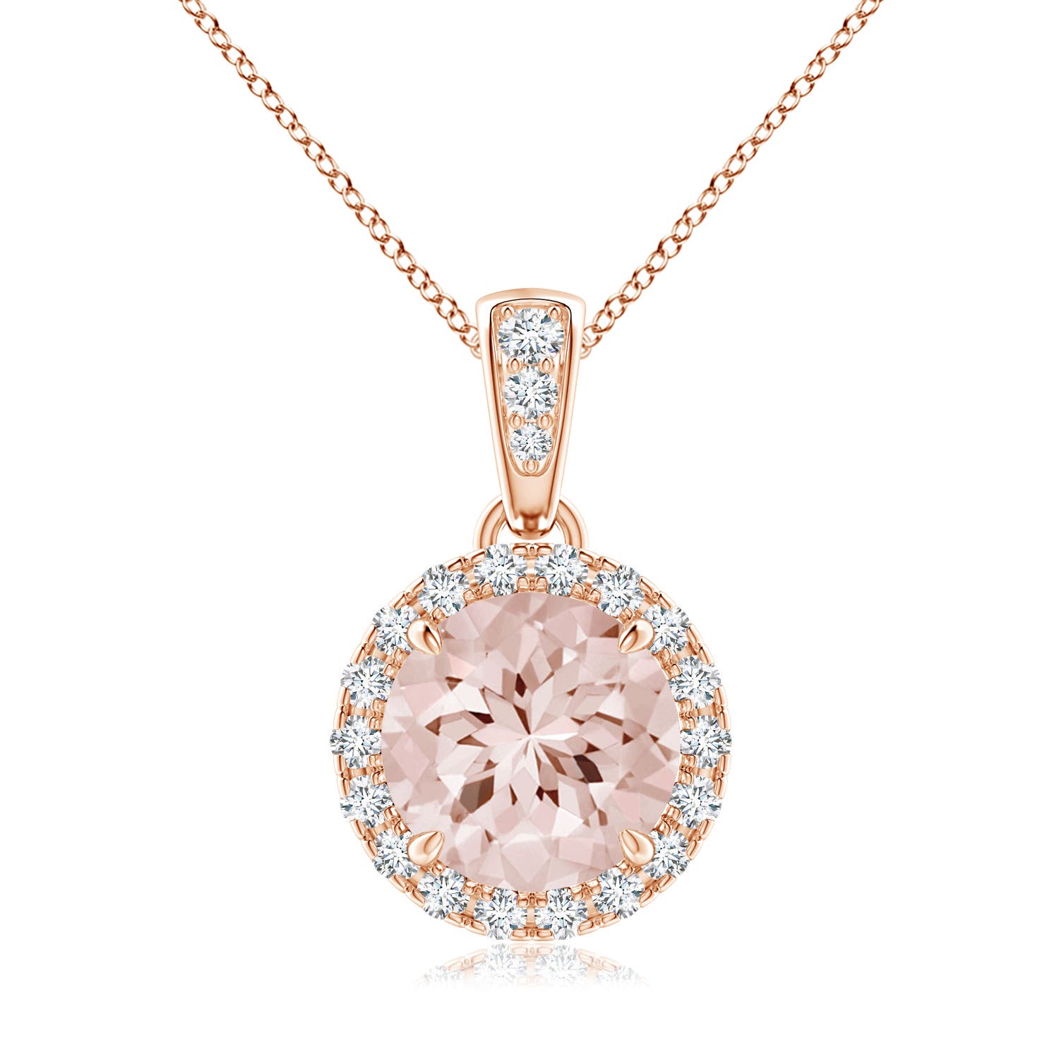 AA - Morganite / 1.31 CT / 14 KT Rose Gold