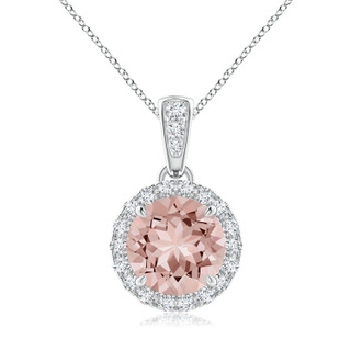 Round AAAA Morganite