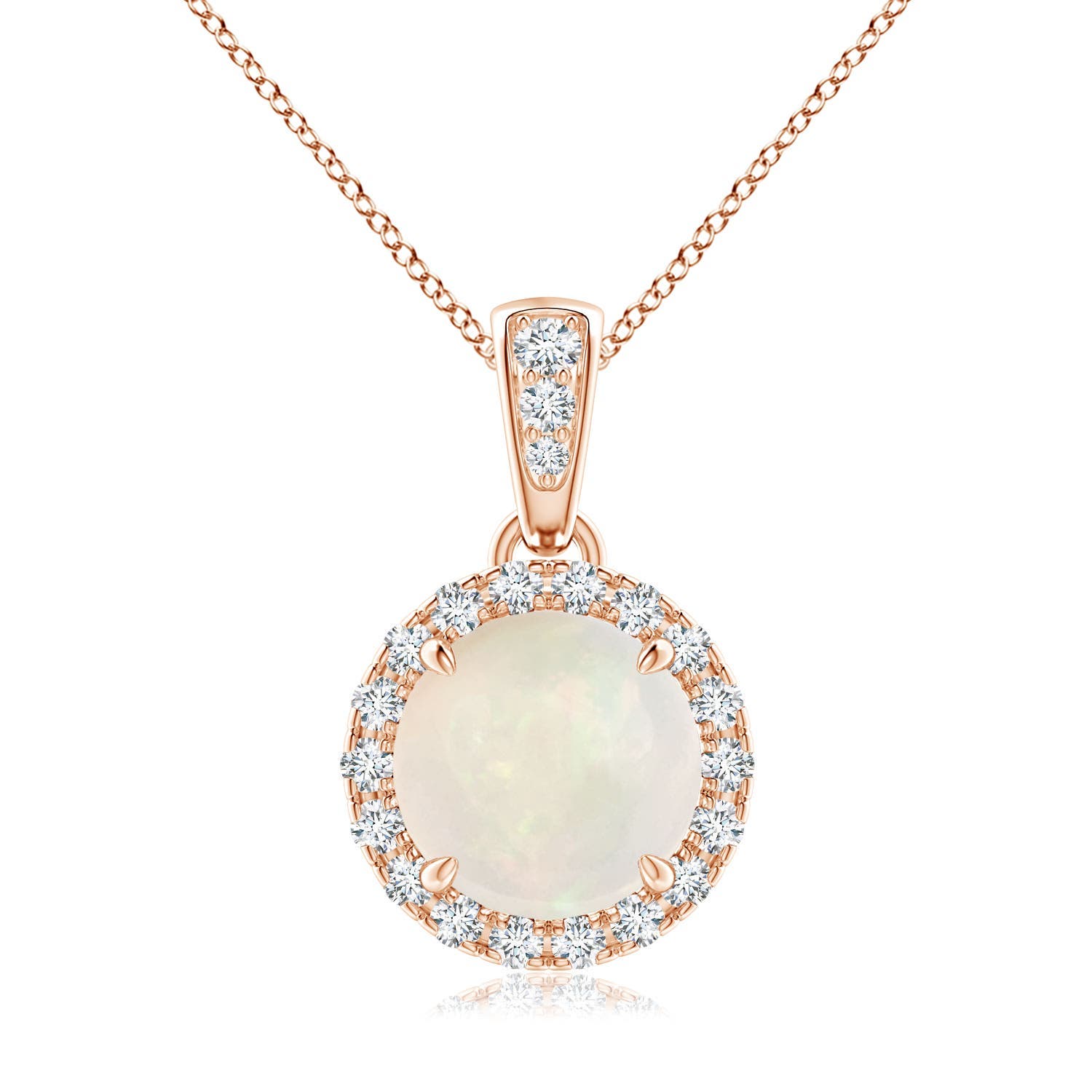 A - Opal / 0.96 CT / 14 KT Rose Gold