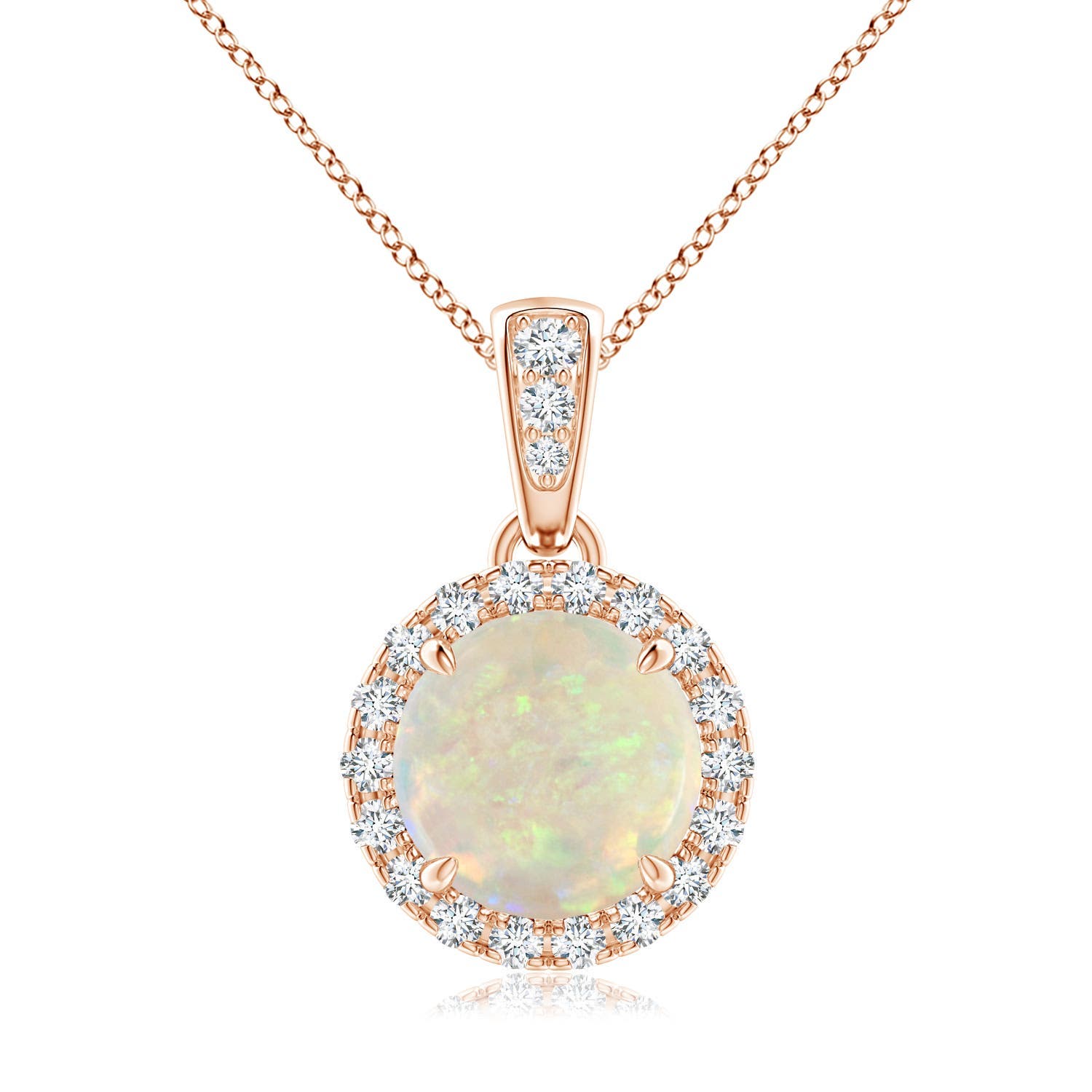 AAA - Opal / 0.96 CT / 14 KT Rose Gold