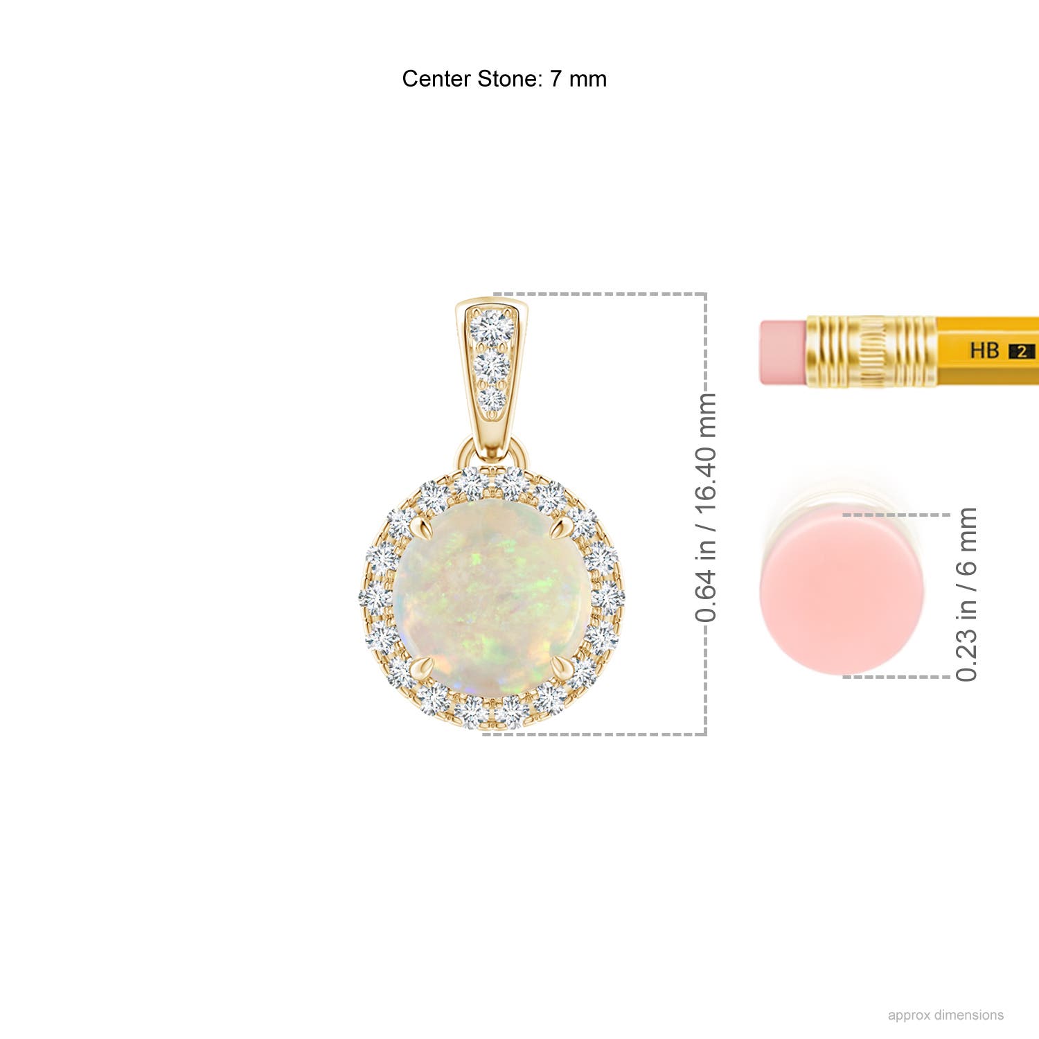 AAA - Opal / 0.96 CT / 14 KT Yellow Gold