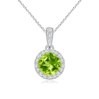 Round AAA Peridot