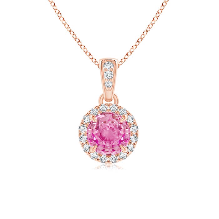 AA - Pink Sapphire / 0.68 CT / 14 KT Rose Gold