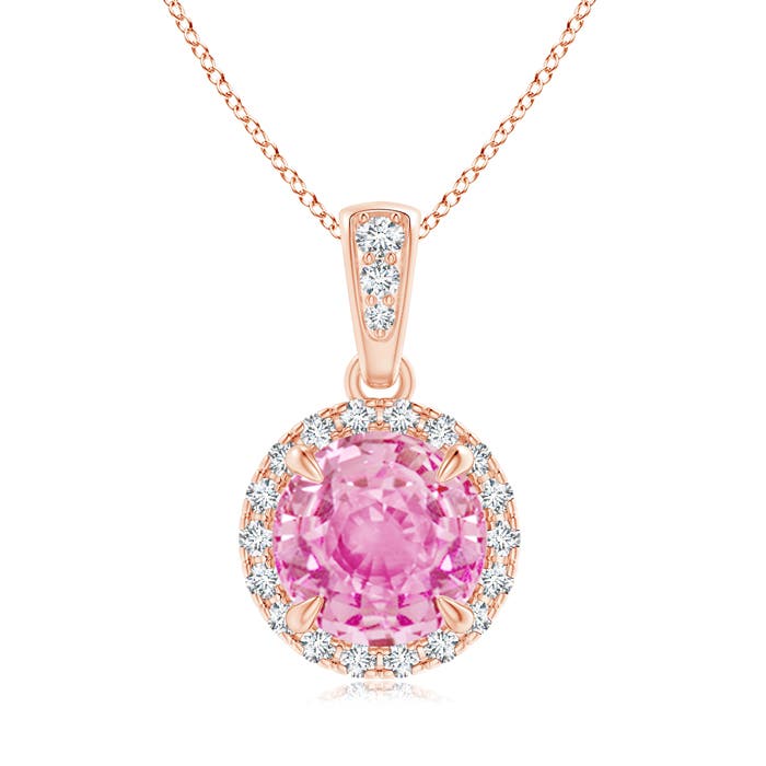 A - Pink Sapphire / 1.81 CT / 14 KT Rose Gold