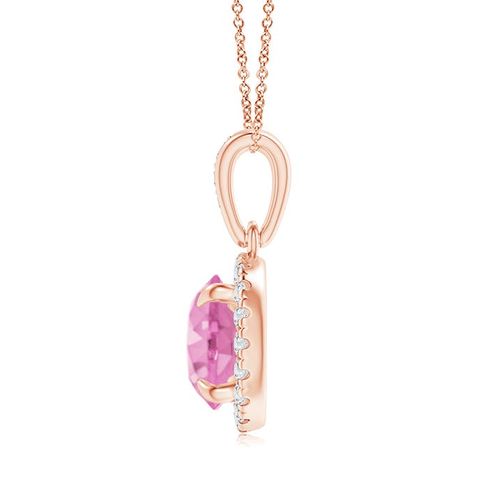 A - Pink Sapphire / 1.81 CT / 14 KT Rose Gold