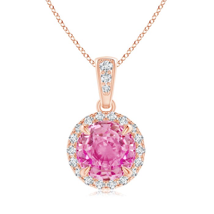 AA - Pink Sapphire / 1.81 CT / 14 KT Rose Gold