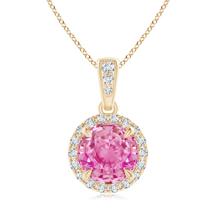 AA - Pink Sapphire / 1.81 CT / 14 KT Yellow Gold