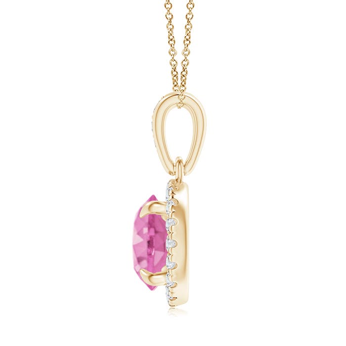 AA - Pink Sapphire / 1.81 CT / 14 KT Yellow Gold