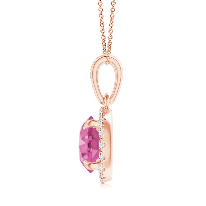 AAA - Pink Sapphire / 1.81 CT / 14 KT Rose Gold