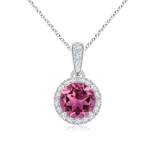 Round AAAA Pink Tourmaline