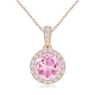Round A Pink Tourmaline