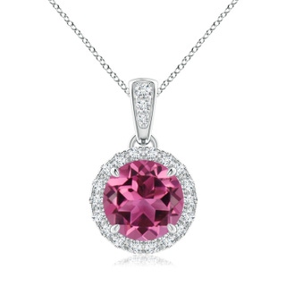 Round AAAA Pink Tourmaline