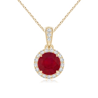 Round AA Ruby