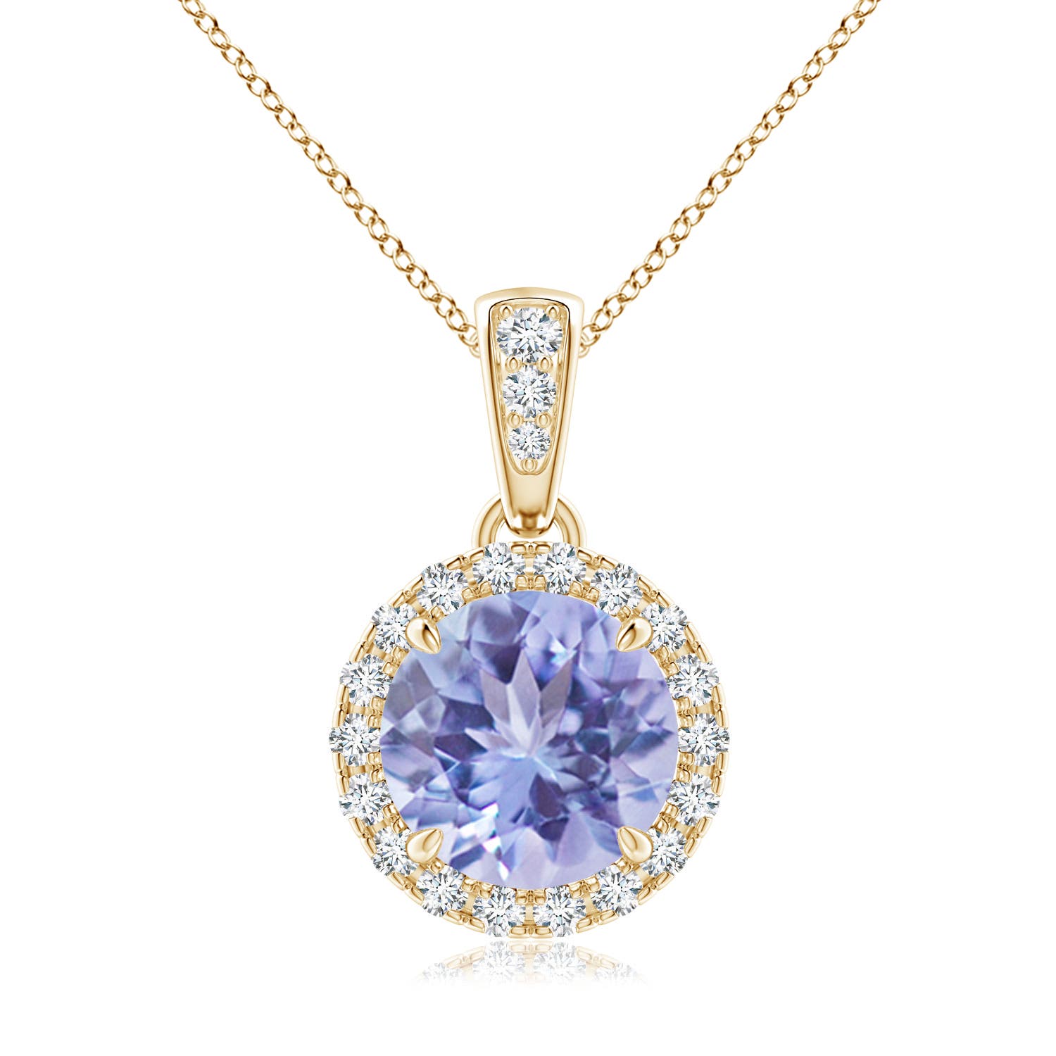 A - Tanzanite / 1.66 CT / 14 KT Yellow Gold