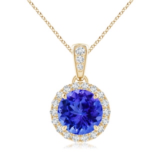 Round AAA Tanzanite