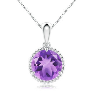 Round A Amethyst