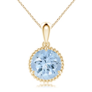 Round AA Aquamarine