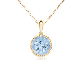 Round AA Aquamarine