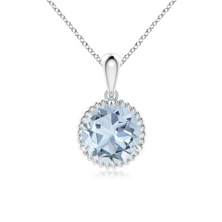 Round A Aquamarine