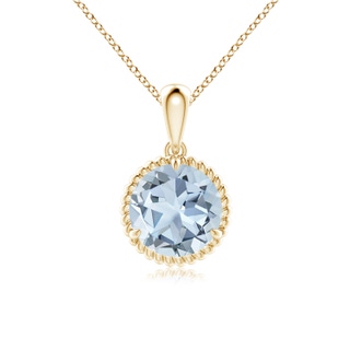 Round A Aquamarine