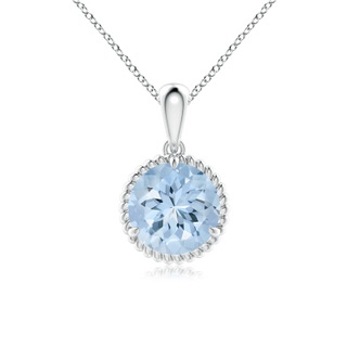 Round AA Aquamarine