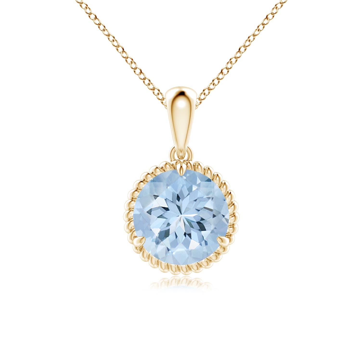 AA - Aquamarine / 1.6 CT / 14 KT Yellow Gold