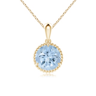 Round AA Aquamarine