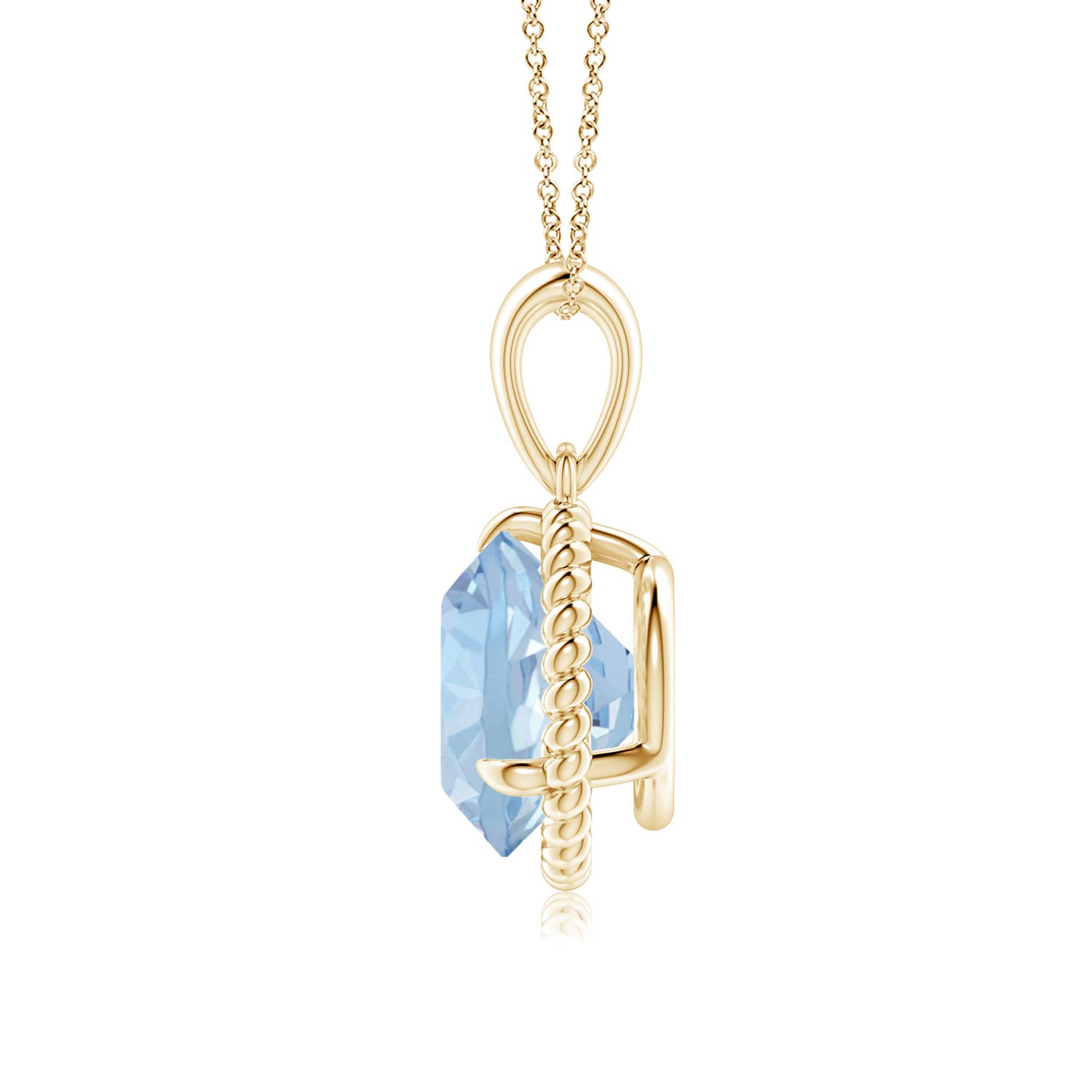 AA - Aquamarine / 2.3 CT / 14 KT Yellow Gold