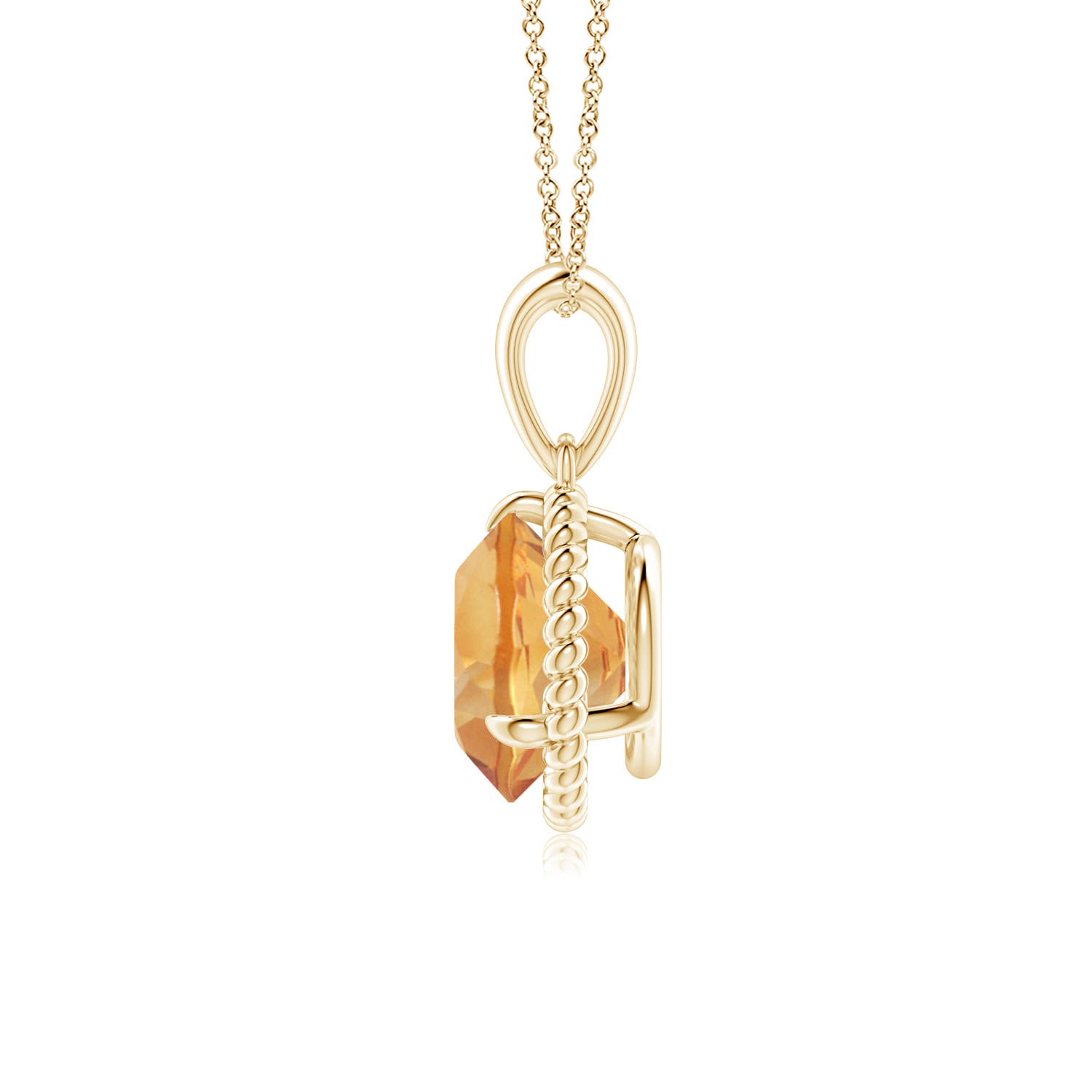 A - Citrine / 1.7 CT / 14 KT Yellow Gold