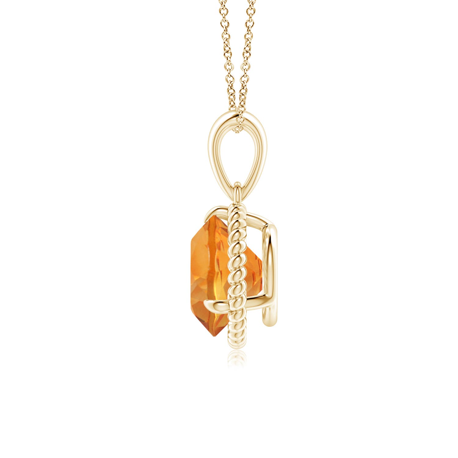 AAA - Citrine / 1.7 CT / 14 KT Yellow Gold