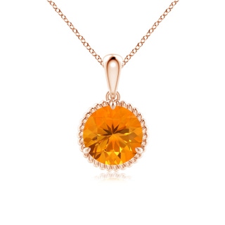 Round AA Fire Opal